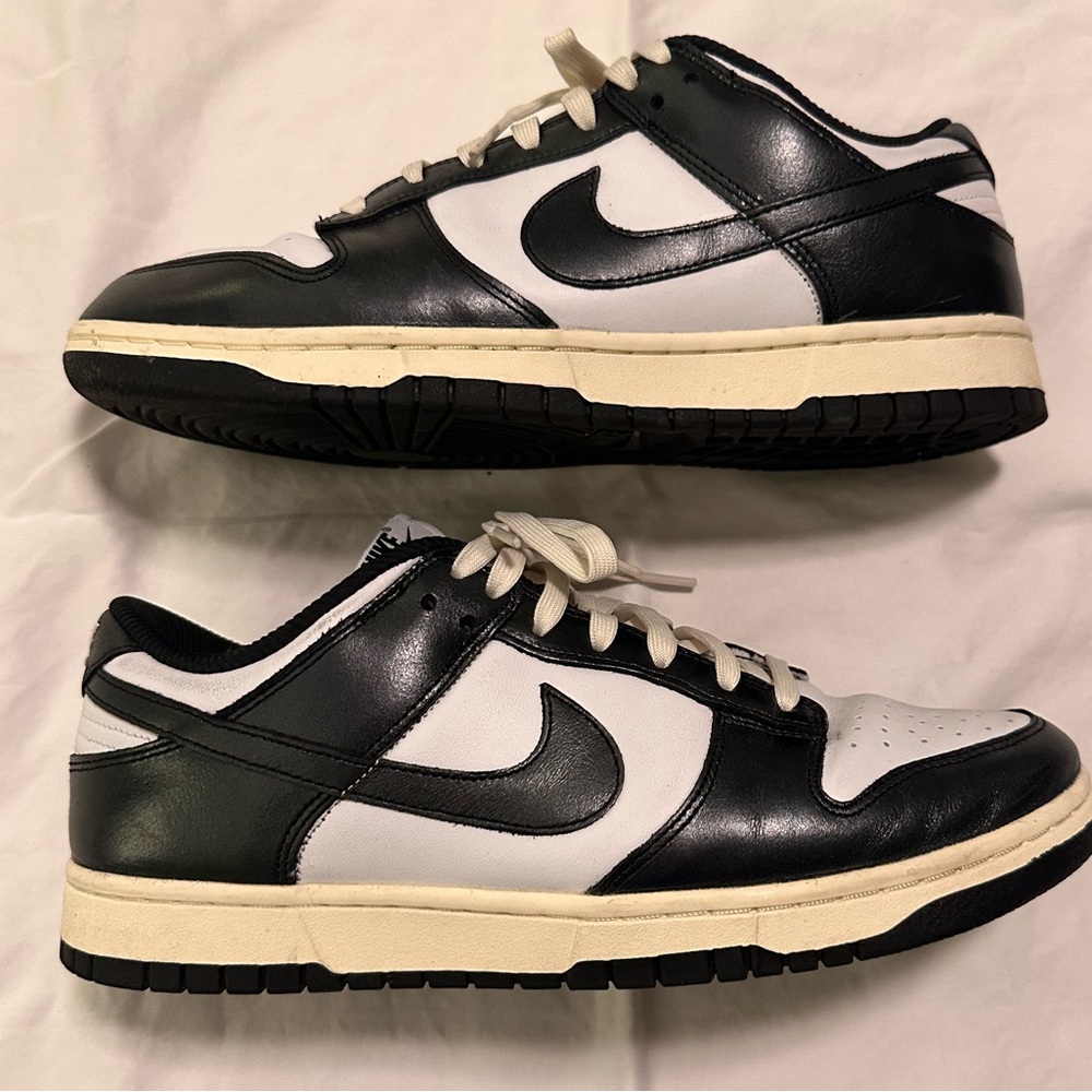 Nike Women’s Dunk Low 'Vintage Panda' Women’s size 11.5 (Men’s size 10).